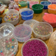 Our slime menagerie.